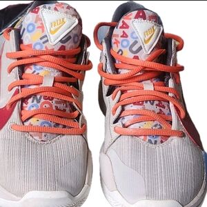 Men's 9.5 M Nike Zoom Freak 2 Letter Bro CW3162-001 Alphabet Soup Shoes Sneaker